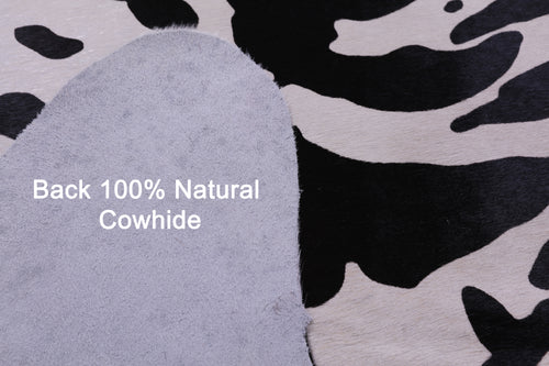 Tiger Animal Print Natural Cowhide Rug - XX-Large 7' 9