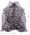 Tiger Animal Print Natural Cowhide Rug - XX-Large 7' 9"H x 6' 9"W