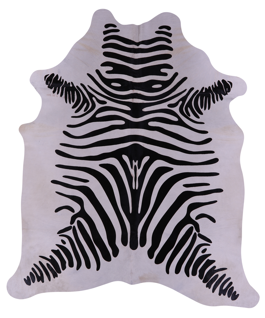 Animal Print Natural Cowhide Rug - X-Large 7' 4"H x 6' 3"W