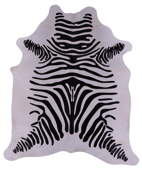 Animal Print Natural Cowhide Rug - X-Large 7' 4"H x 6' 3"W