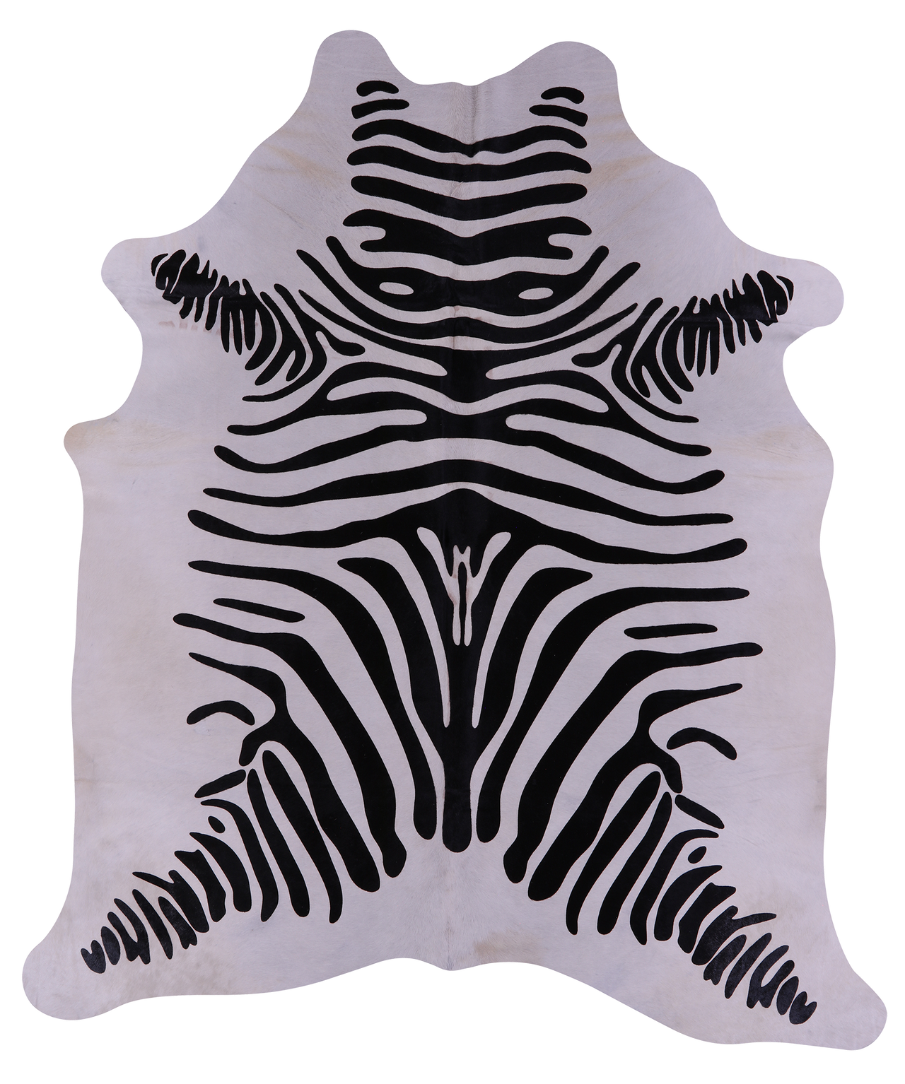 Animal Print Natural Cowhide Rug - X-Large 7' 4"H x 6' 3"W