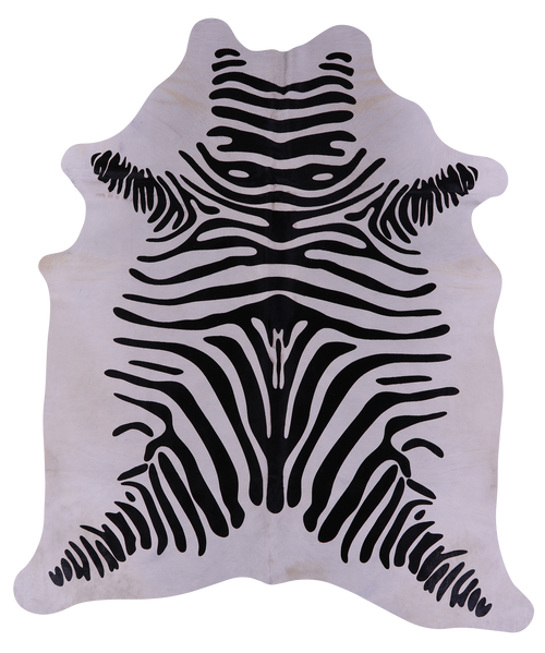 Animal Print Natural Cowhide Rug - X-Large 7' 4
