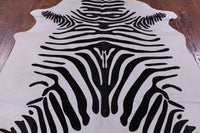 Thumbnail for Animal Print Natural Cowhide Rug - X-Large 7' 4