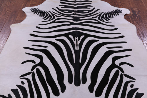 Animal Print Natural Cowhide Rug - X-Large 7' 4