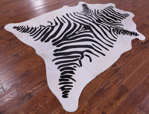 Animal Print Natural Cowhide Rug - X-Large 7' 4