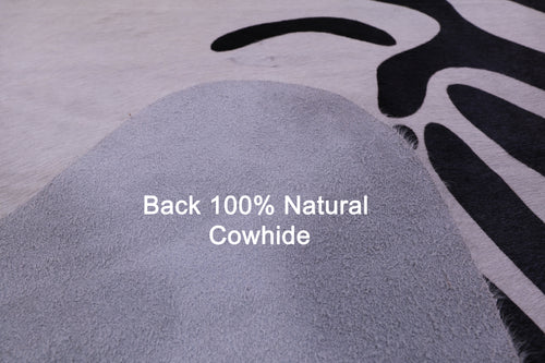 Animal Print Natural Cowhide Rug - X-Large 7' 4