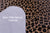 Leopard Animal Print Natural Cowhide Rug - X-Large 7' 5"H x 6' 4"W
