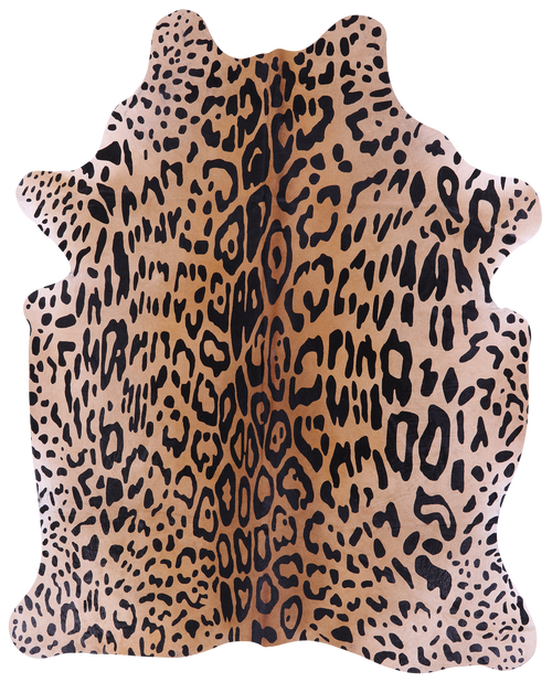 Cheetah Animal Print Natural Cowhide Rug - X-Large 7' 7