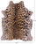 Cheetah Animal Print Natural Cowhide Rug - X-Large 7' 7"H x 6' 1"W