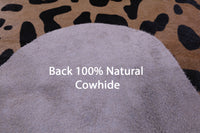 Thumbnail for Cheetah Animal Print Natural Cowhide Rug - X-Large 7' 7
