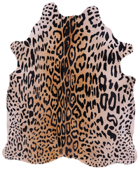 Thumbnail for Cheetah Animal Print Natural Cowhide Rug - X-Large 7' 5
