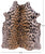 Cheetah Animal Print Natural Cowhide Rug - X-Large 7' 5"H x 6' 2"W