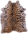 Cheetah Animal Print Natural Cowhide Rug - X-Large 7' 2"H x 5' 10"W