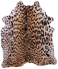 Thumbnail for Cheetah Animal Print Natural Cowhide Rug - X-Large 7' 2