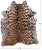 Cheetah Animal Print Natural Cowhide Rug - X-Large 7' 2"H x 5' 10"W
