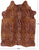 Gazelle Deer Animal Print Natural Cowhide Rug - XX-Large 7' 9"H x 5' 9"W