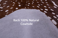 Thumbnail for Gazelle Deer Animal Print Natural Cowhide Rug - XX-Large 7' 9