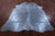 Blue Metallic Natural Cowhide Rug - XX-Large 8' 0"H x 6' 4"W