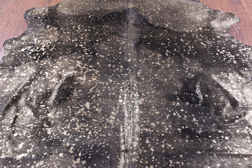 Gold Metallic Natural Cowhide Rug - XX-Large 8' 2