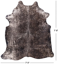 Thumbnail for Gold Metallic Natural Cowhide Rug - XX-Large 7' 8