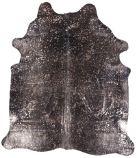 Thumbnail for Gold Metallic Natural Cowhide Rug - XX-Large 8' 0