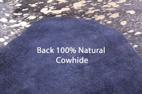 Thumbnail for Gold Metallic Natural Cowhide Rug - XX-Large 8' 0