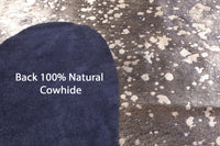 Thumbnail for Gold Metallic Natural Cowhide Rug - XX-Large 7' 10