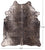 Gold Metallic Natural Cowhide Rug - XX-Large 7' 10"H x 6' 9"W