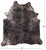 Gold Metallic Natural Cowhide Rug - XX-Large 8' 0"H x 7' 2"W