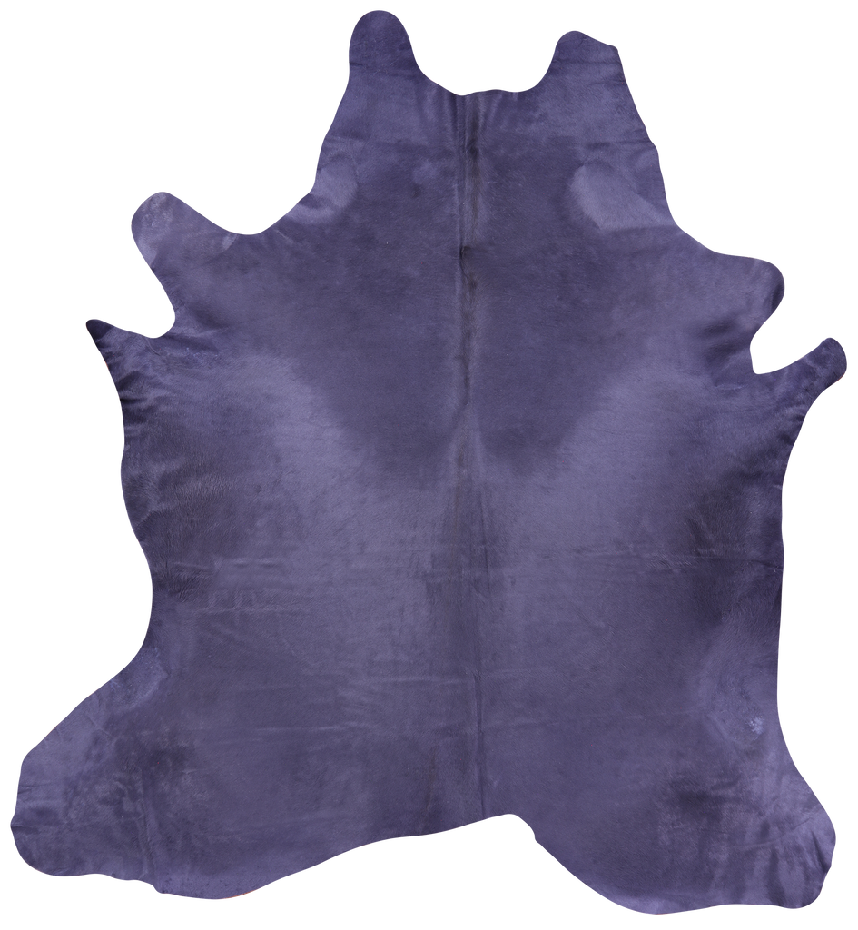 Grey Dyed Natural Cowhide Rug - XX-Large 8' 7"H x 7' 10"W