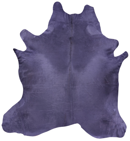 Grey Dyed Natural Cowhide Rug - XX-Large 8' 7"H x 7' 10"W