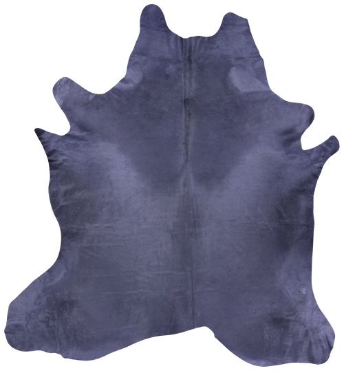 Grey Dyed Natural Cowhide Rug - XX-Large 8' 7