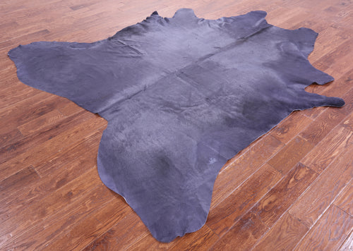 Grey Dyed Natural Cowhide Rug - XX-Large 8' 7