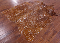 Thumbnail for Gazelle Deer Animal Print Natural Cowhide Rug - X-Large 7' 1