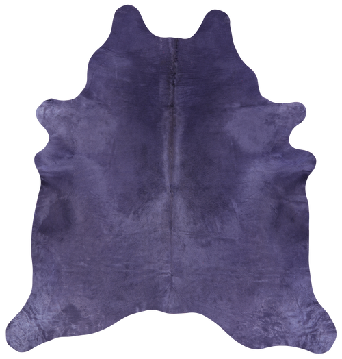 Grey Dyed Natural Cowhide Rug - XX-Large 7' 10