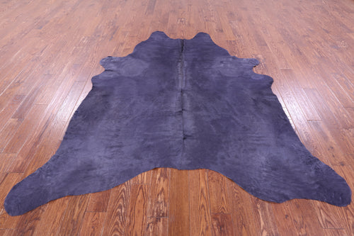 Grey Dyed Natural Cowhide Rug - XX-Large 7' 10