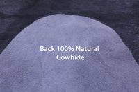 Thumbnail for Grey Dyed Natural Cowhide Rug - XX-Large 7' 8