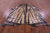 Brown Dyed Natural Cowhide Rug - X-Large 7' 7"H x 7' 1"W
