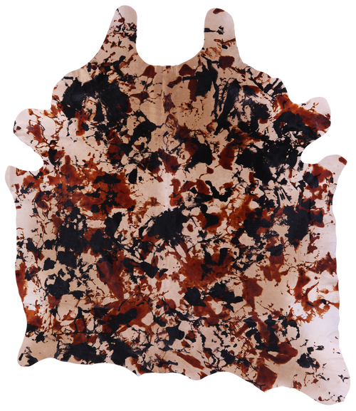 Dyed Natural Cowhide Rug - XX-Large 8' 2