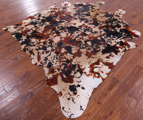 Dyed Natural Cowhide Rug - XX-Large 8' 2