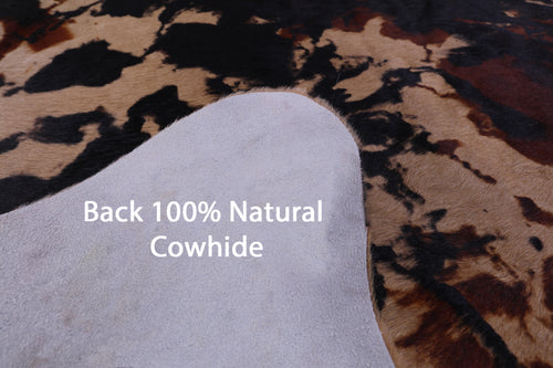 Dyed Natural Cowhide Rug - XX-Large 8' 2