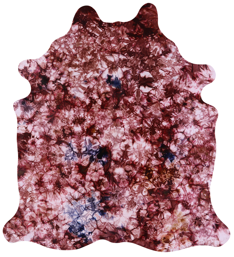 Dyed Natural Cowhide Rug - XX-Large 8' 0"H x 7' 3"W