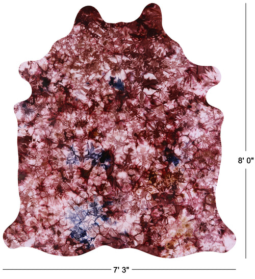 Dyed Natural Cowhide Rug - XX-Large 8' 0
