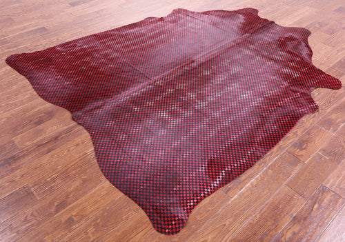 Printed Natural Cowhide Rug - XX-Large 8' 0