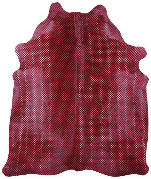 Printed Natural Cowhide Rug - XX-Large 8' 0"H x 6' 8"W