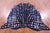 Zebra Animal Print Natural Dyed Cowhide Rug - X-Large 7' 0"H x 6' 1"W