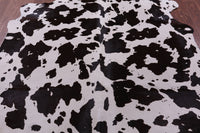 Thumbnail for Horse Animal Print Natural Cowhide Rug - X-Large 7' 4