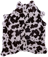Thumbnail for Horse Animal Print Natural Cowhide Rug - X-Large 7' 4
