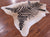 Zebra Animal Print Natural Cowhide Rug - XX-Large 7' 10"H x 6' 8"W