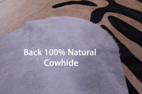 Thumbnail for Zebra Animal Print Natural Cowhide Rug - XX-Large 7' 10